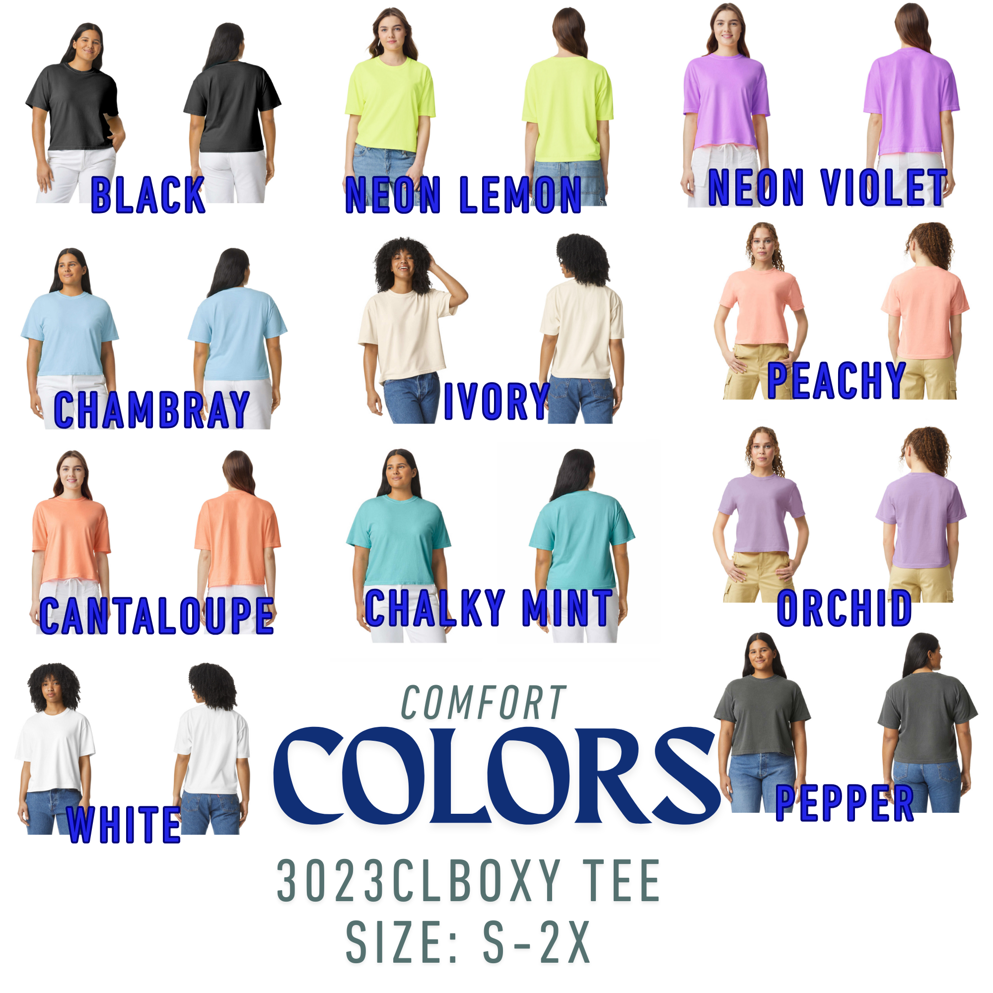 COMFORT COLOR BOXY TEE image 0