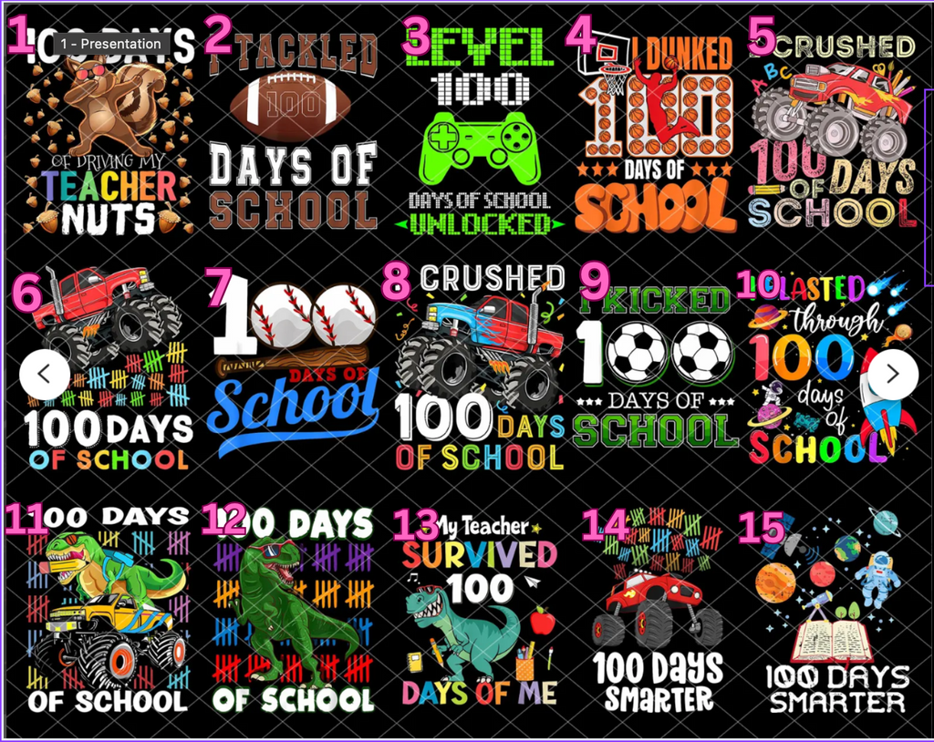 100 DAY OF SCHOOL TRANSFERS image 1