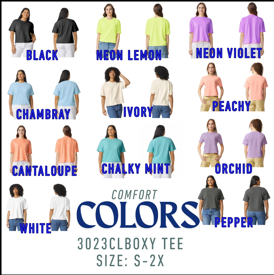 Comfort Colors Boxy Tee