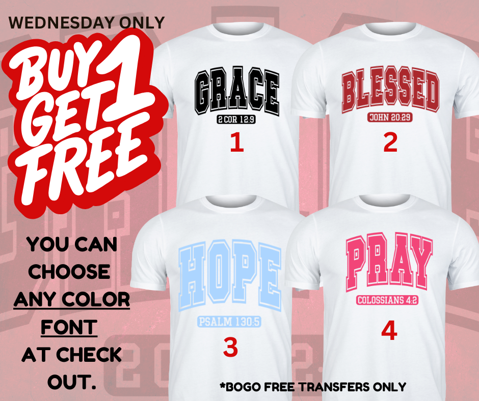 BOGO FREE WEDNESDAY-ROUND 4 image 0