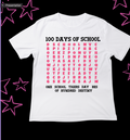 100 DAYS OF SCHOOL PUZZLE TEE image 0