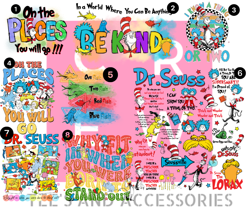 Dr. Seuss Transfer ONLY image 0